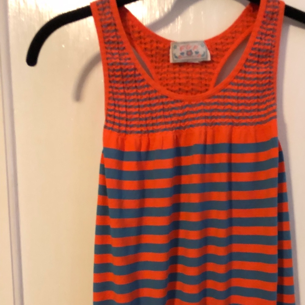 Colorful stripped tank top